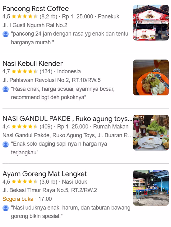 Kulineran di Klender Jadi Tren Baru Ada Kedai Makanan dan Tempat Nongkrong Kekinian 1 Screenshot 2026 05 03 165006