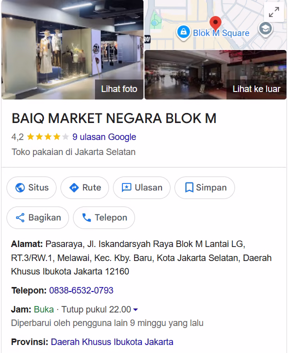 Jelajahi Baiq Market Pasaraya Blok M, Koleksi Fashion Lucu dan Harga Terjangkau 1 image 2