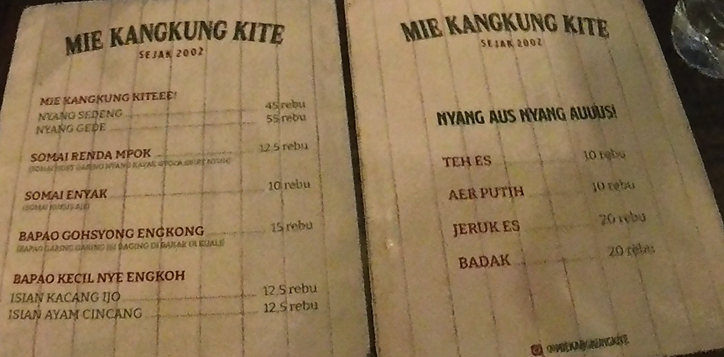 Mie Kangkung Kite Sejak Tahun 2002, Kuliner di Blok M 4 Screenshot 2025 10 08 115057